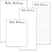 Queen Bee Personalized Note Pads - Choose Your Ink Color (NP-Q-00)